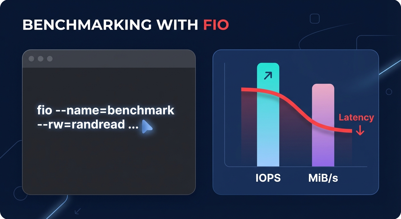 fio benchmarking workflow