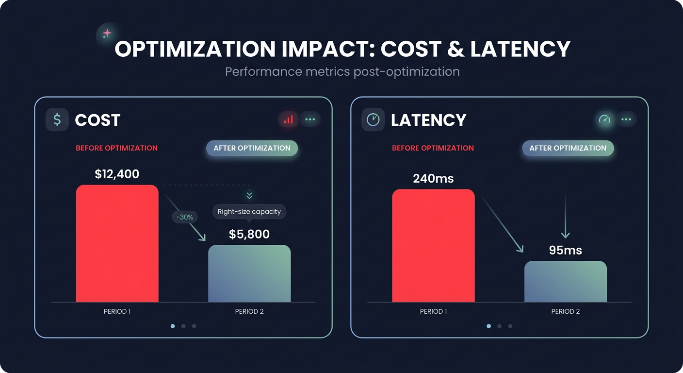 Cost vs latency