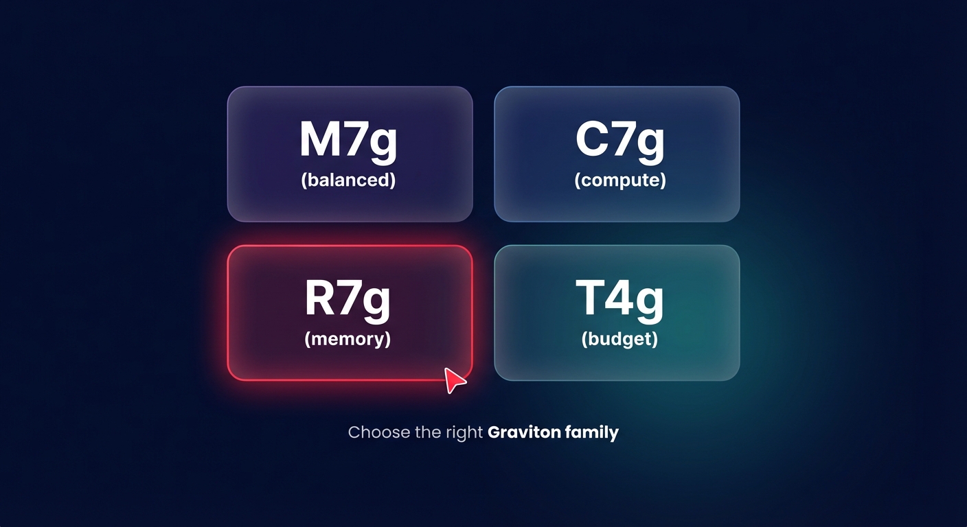 Graviton instance family grid
