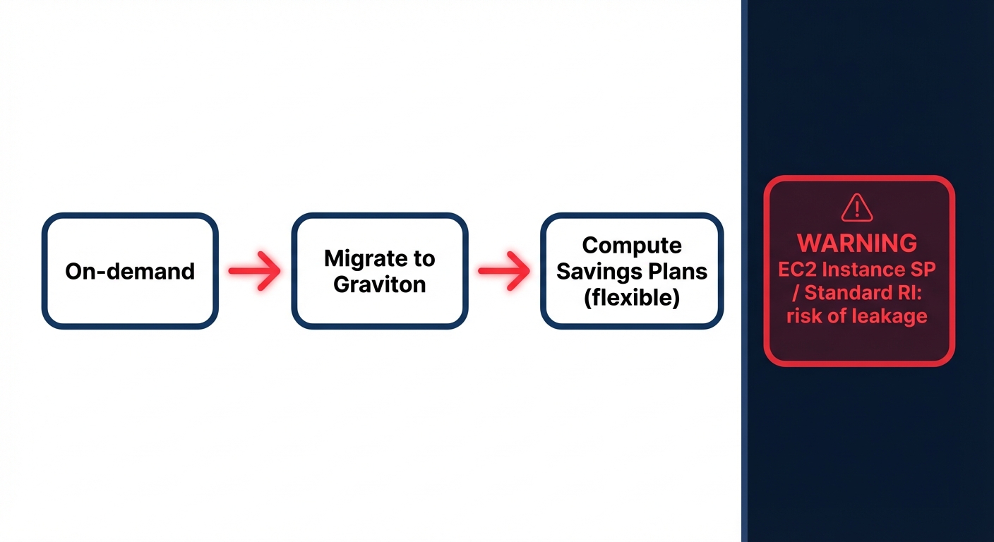 Savings Plans leakage risk