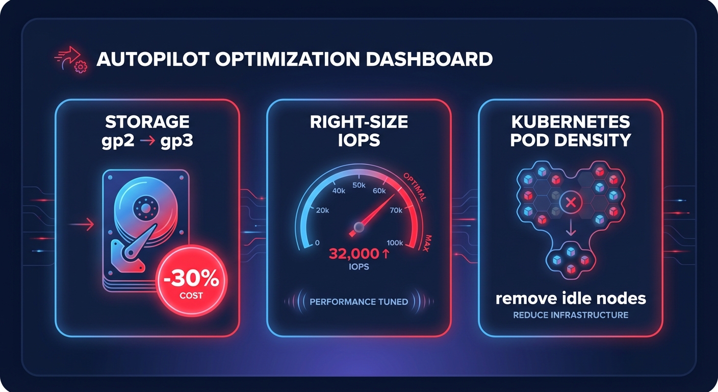 Storage and EKS autopilot