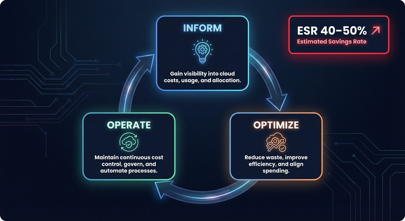 Automated FinOps loop