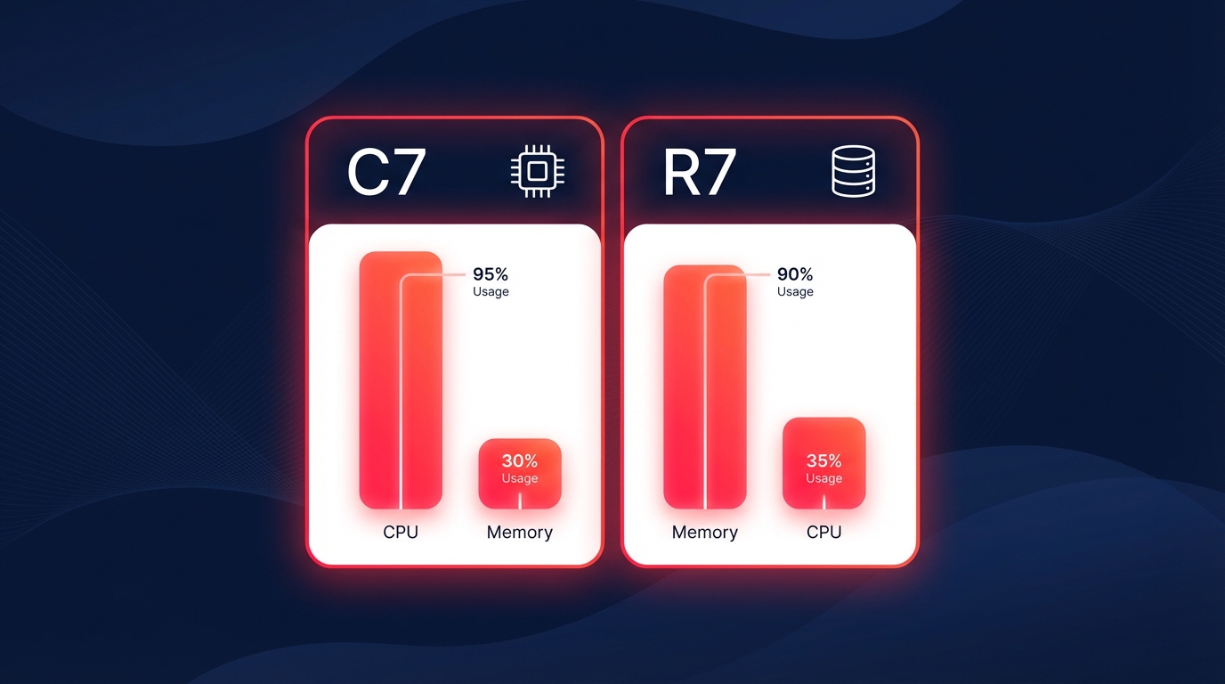 C7 vs R7 usage