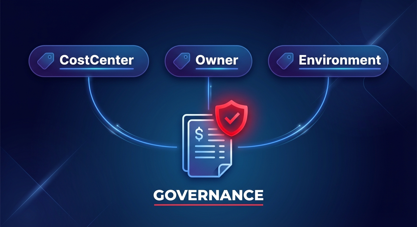 Cost allocation tags diagram