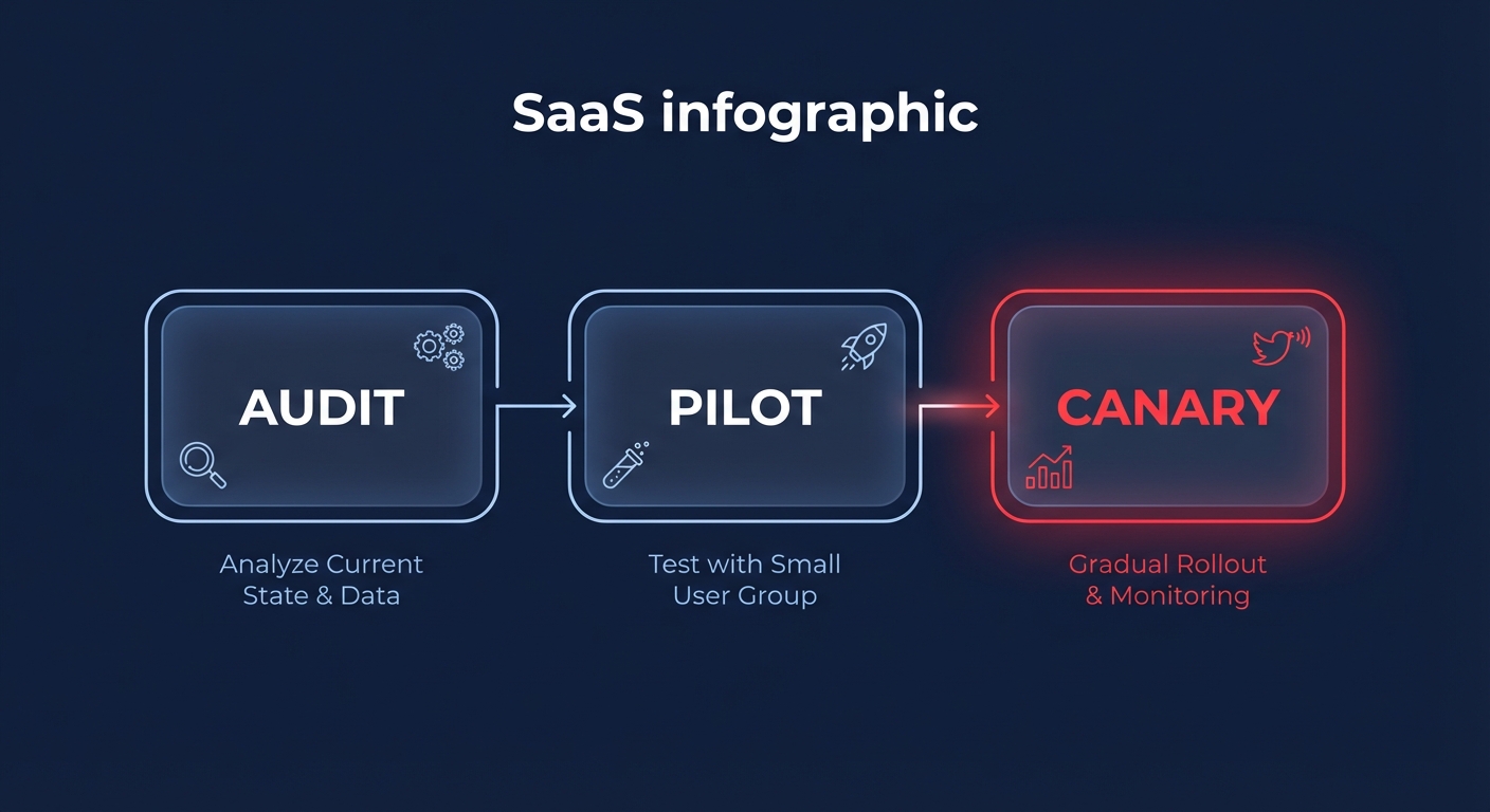 Graviton migration steps