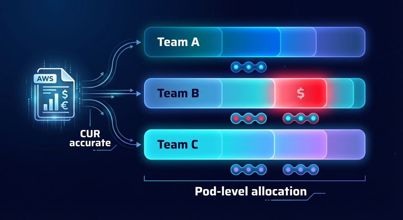 Pod-level cost allocation