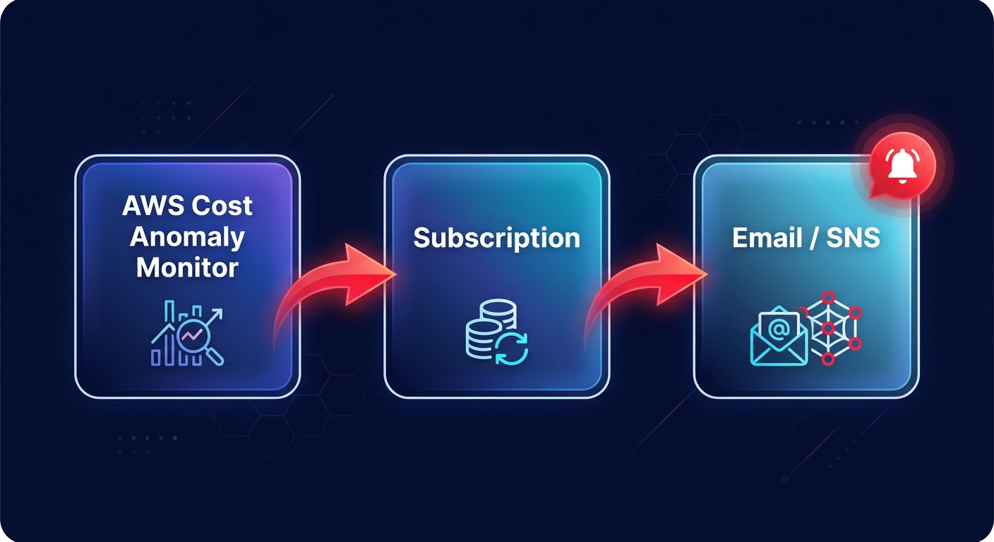 Terraform anomaly monitor flow