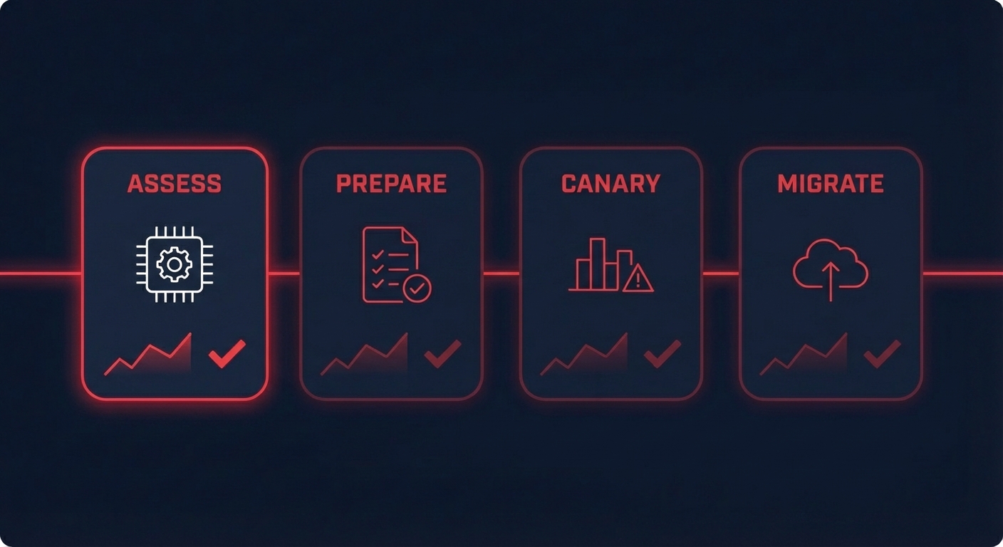 Phased migration roadmap