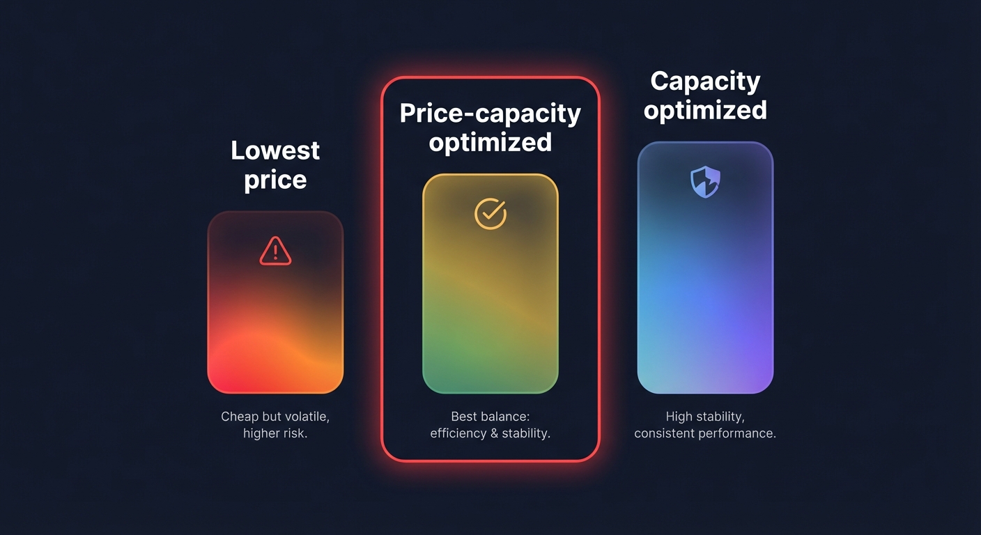 Spot allocation strategies