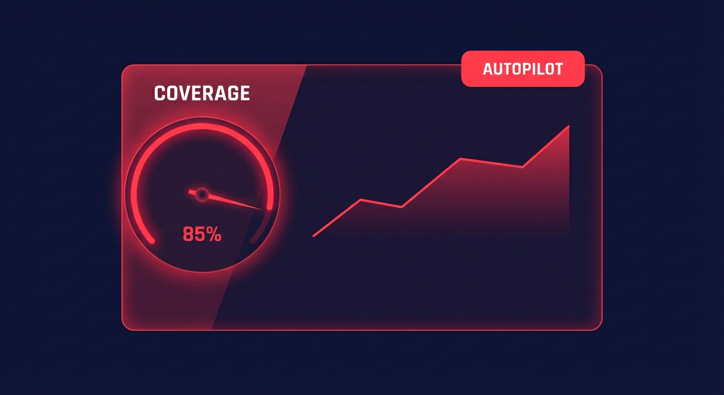 Savings plan coverage gauge