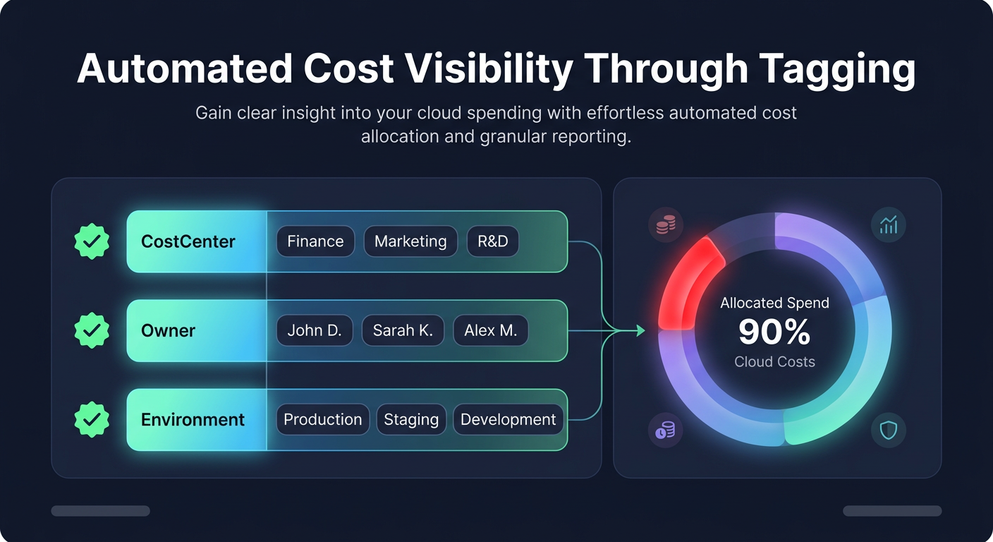 Automated cost tagging
