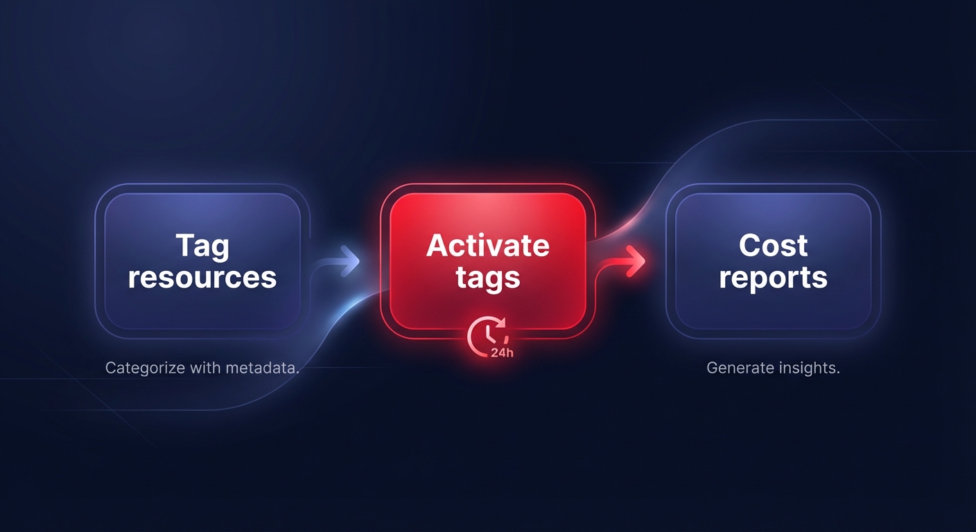 Activate cost allocation tags
