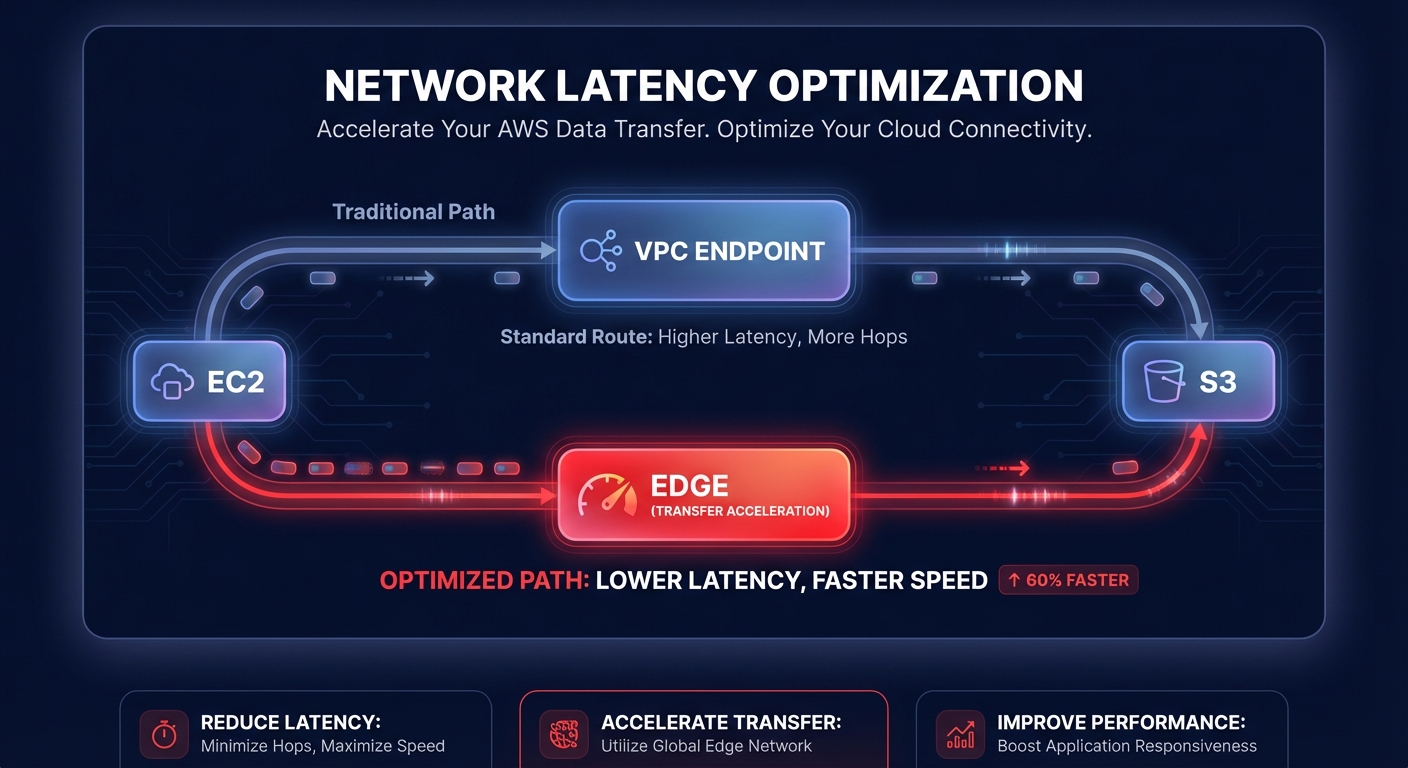 S3 network latency path