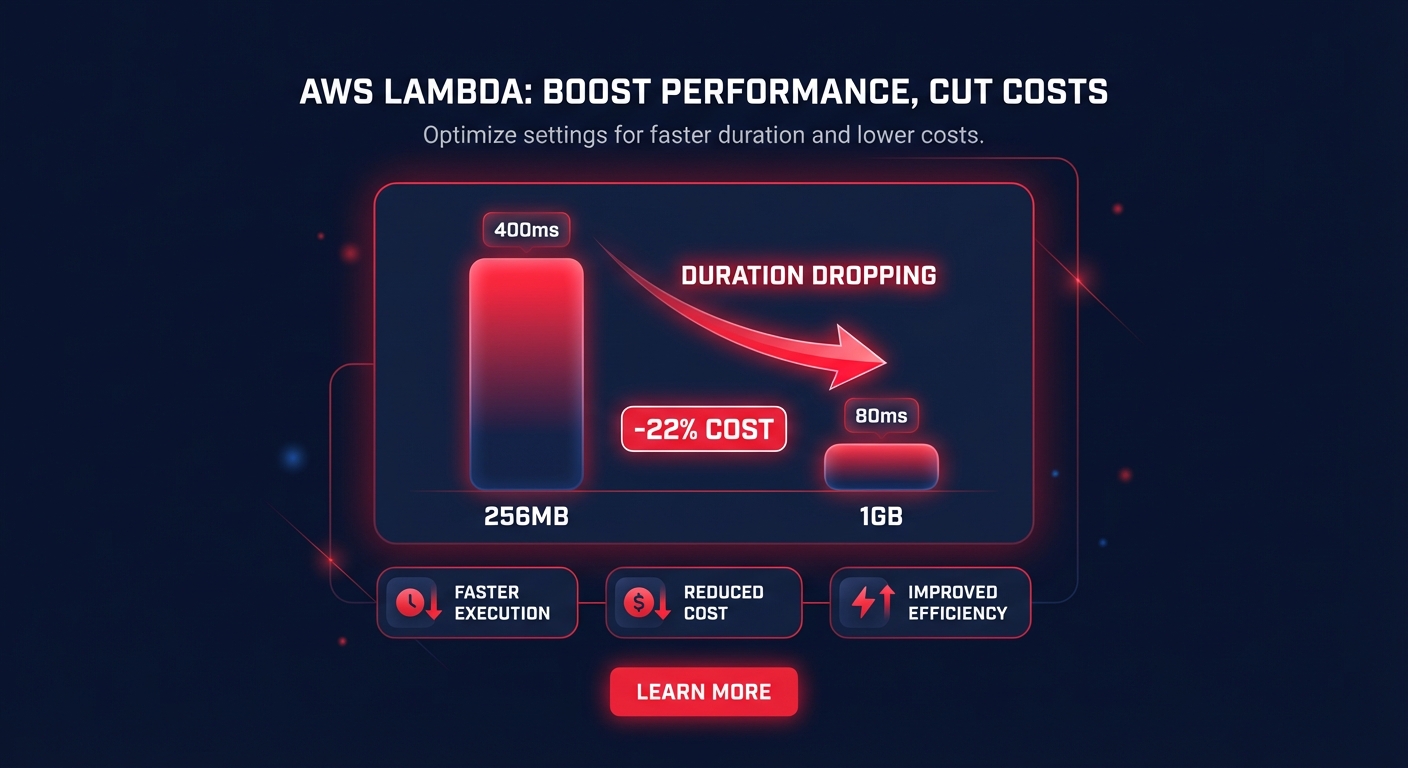 Lambda memory cost tradeoff