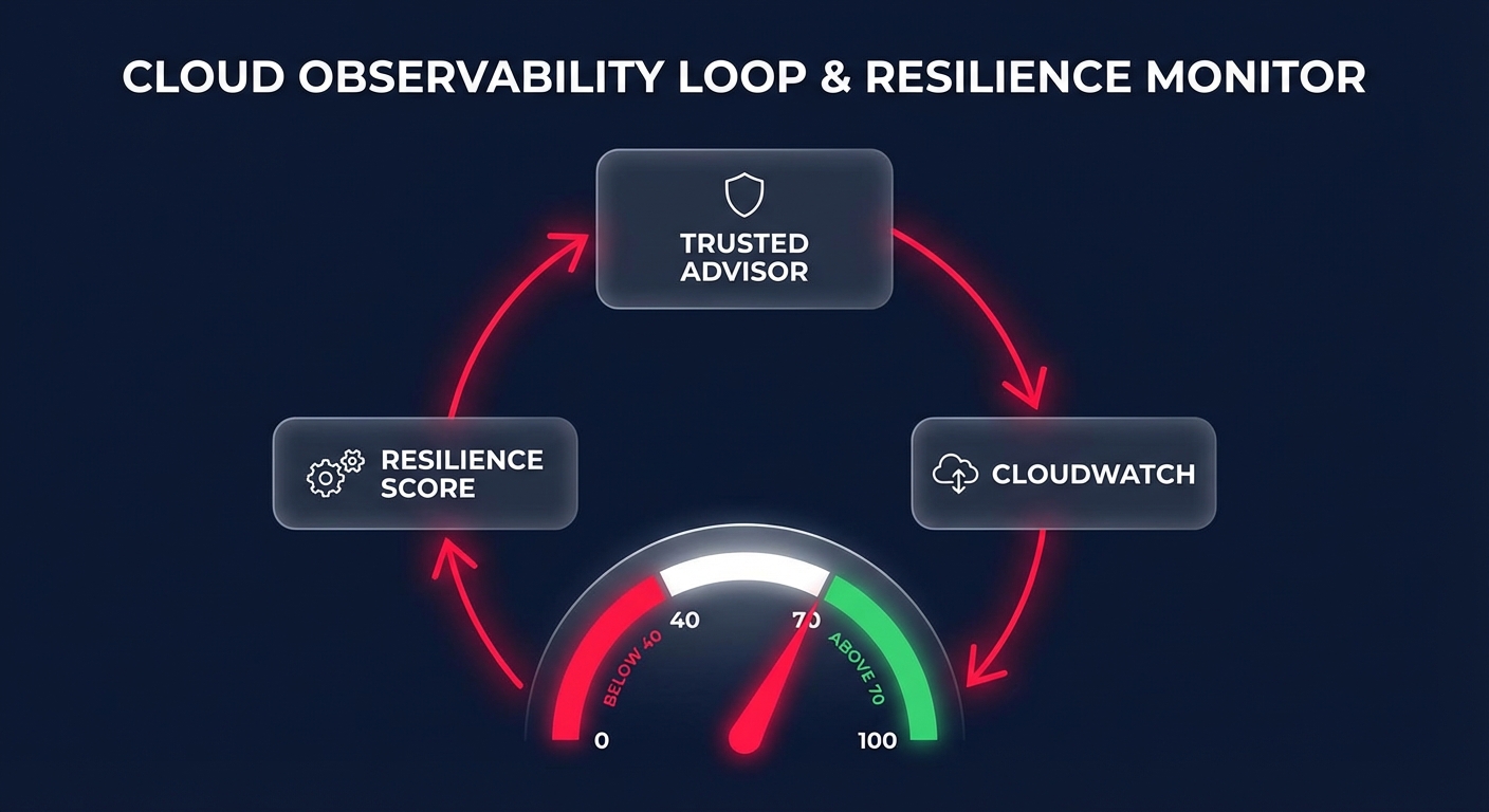 Observability resilience score