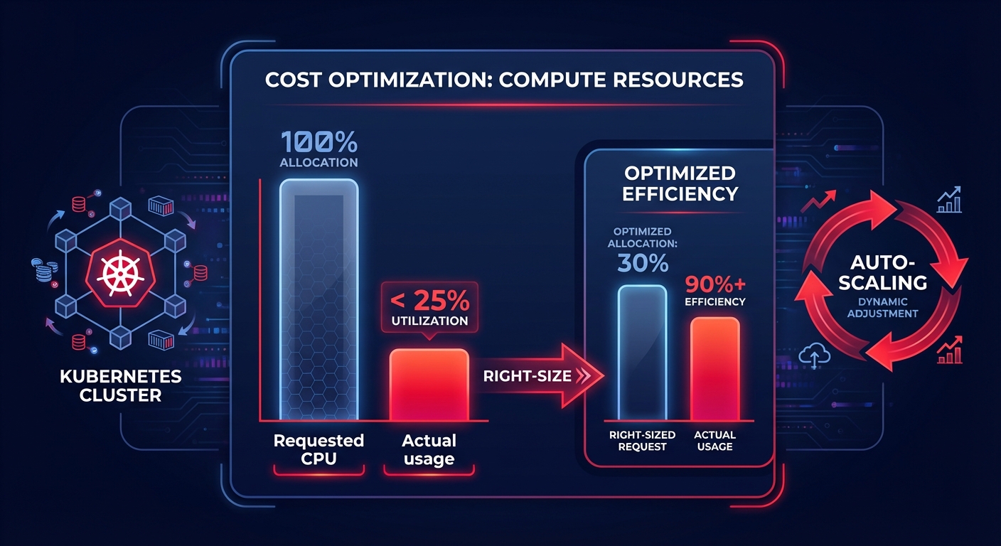 Right-sizing reduces AWS costs