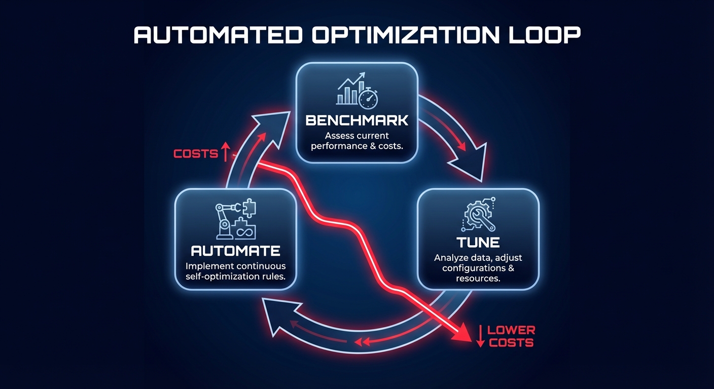 Automated optimization loop diagram