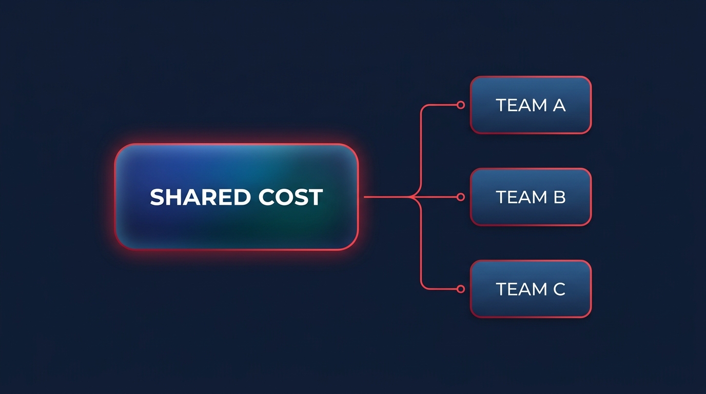 Shared costs allocation