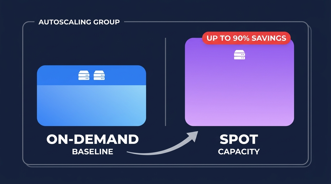 On-Demand plus Spot mix