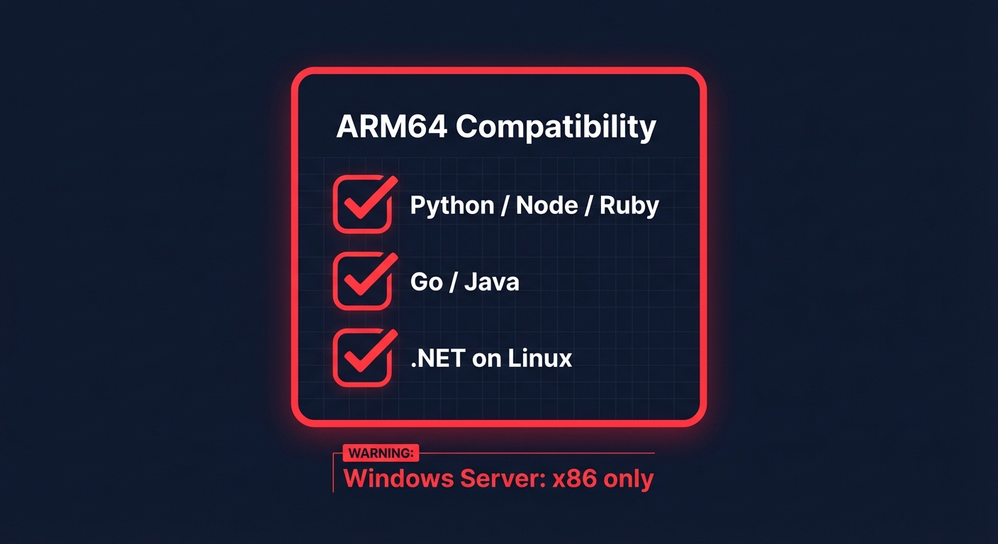 ARM64 compatibility checklist