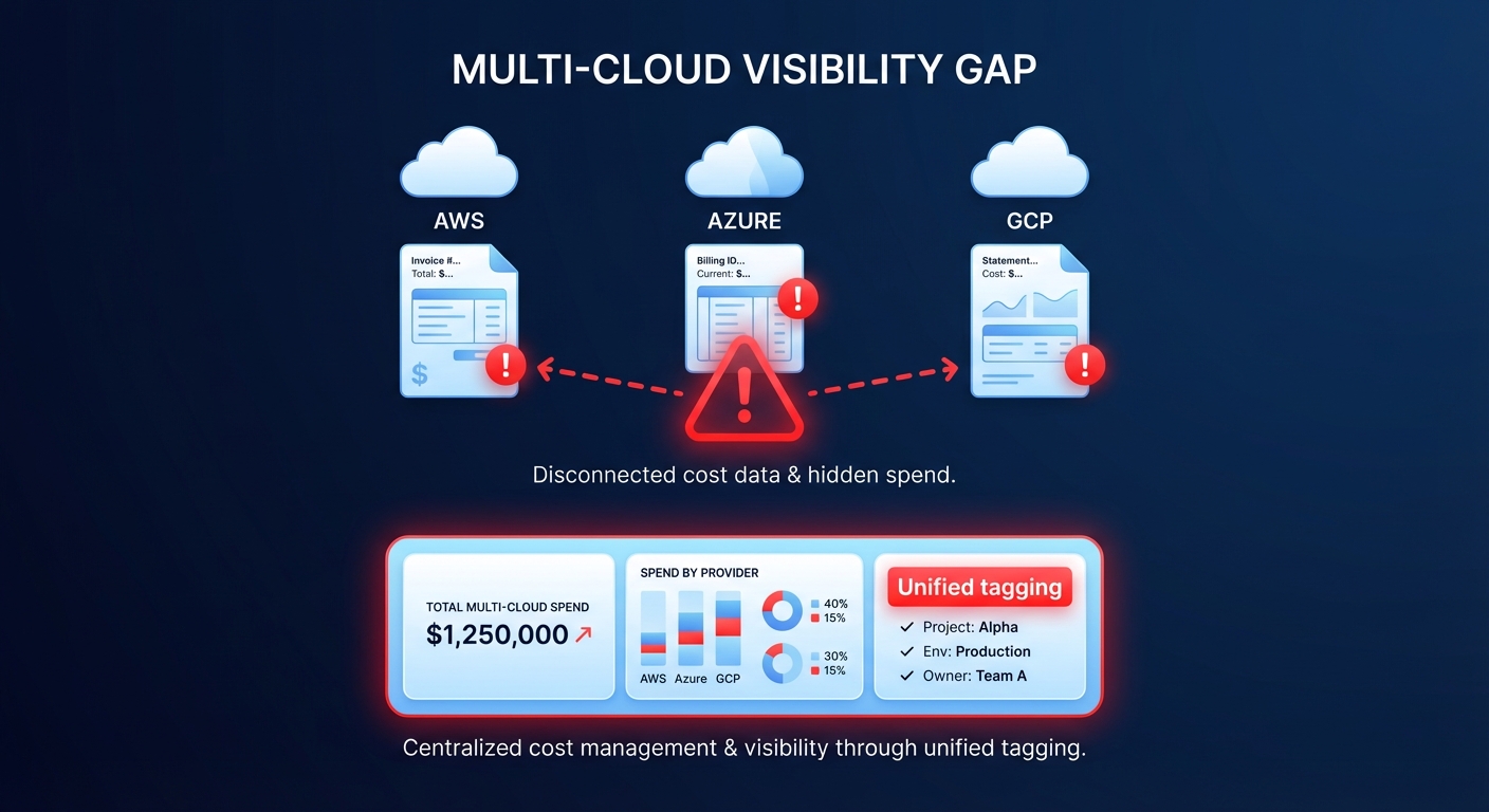 Multi-cloud visibility gap