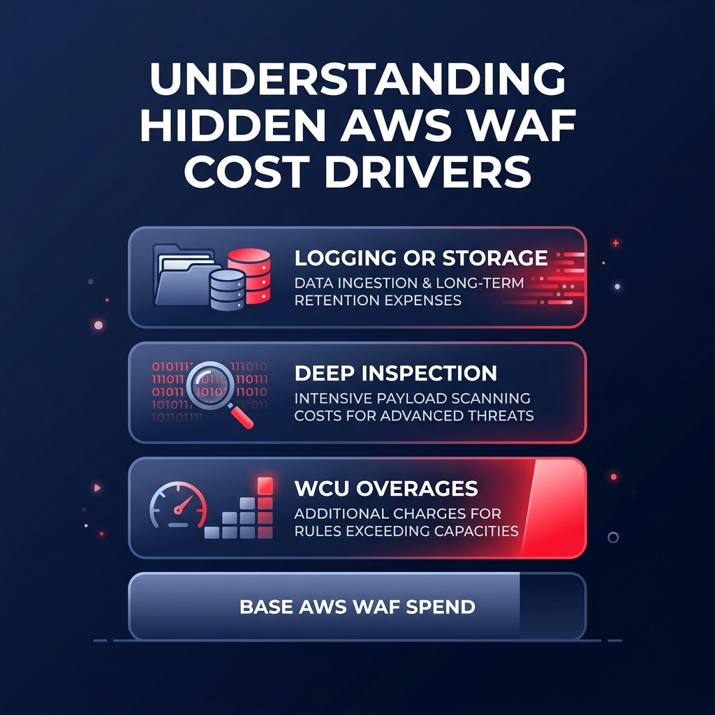 Hidden WAF cost drivers