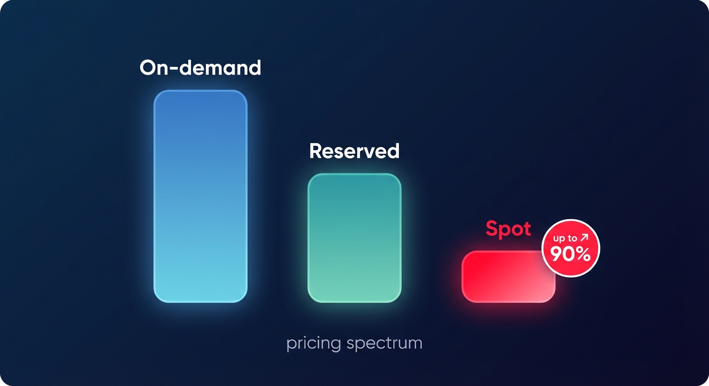 Spot vs reserved pricing