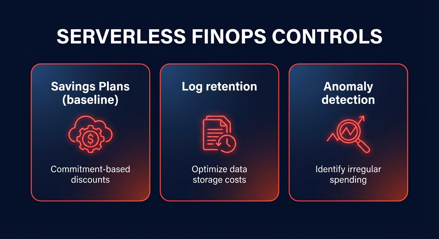 Serverless FinOps controls