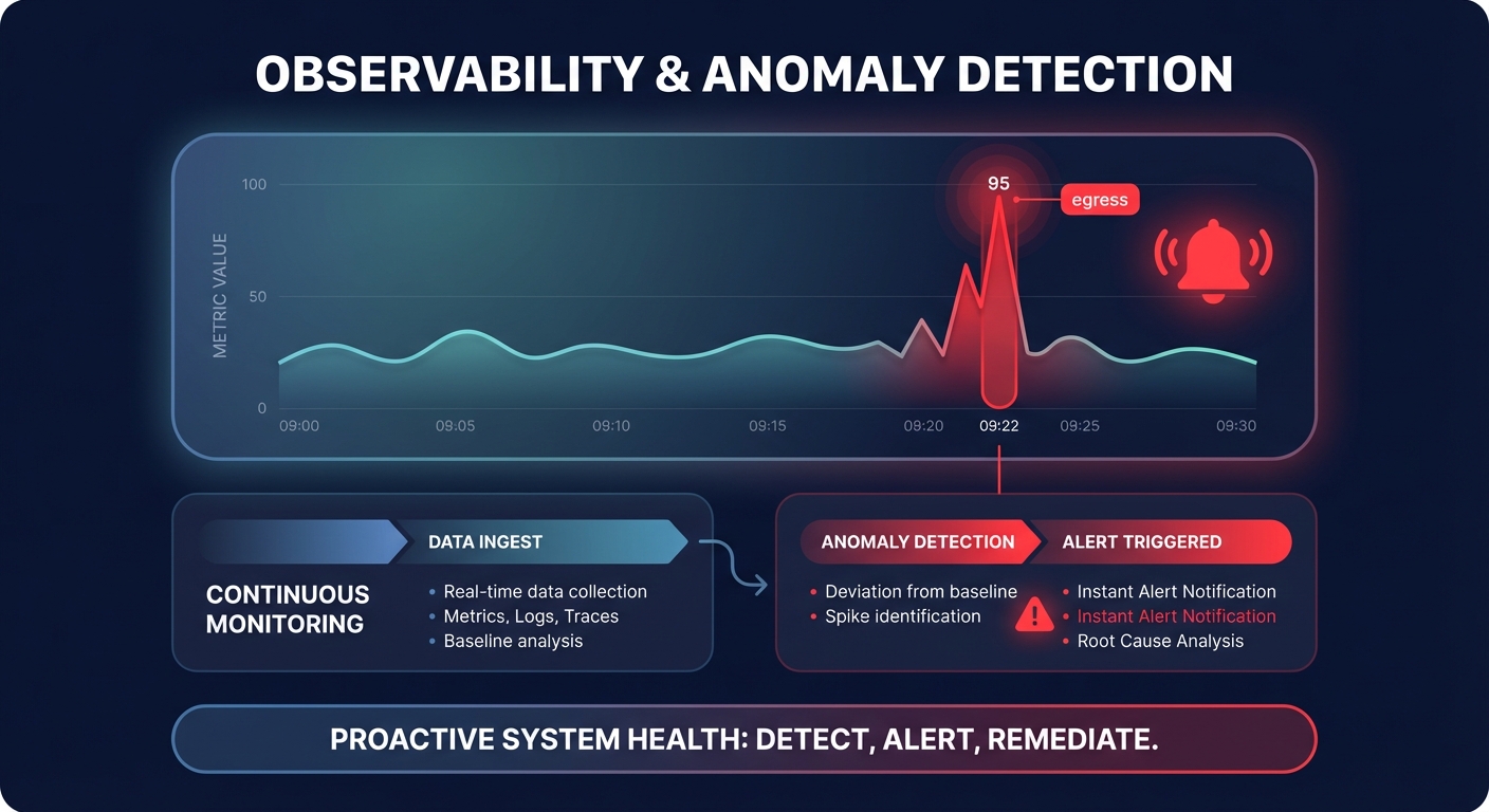 Cost anomaly monitoring