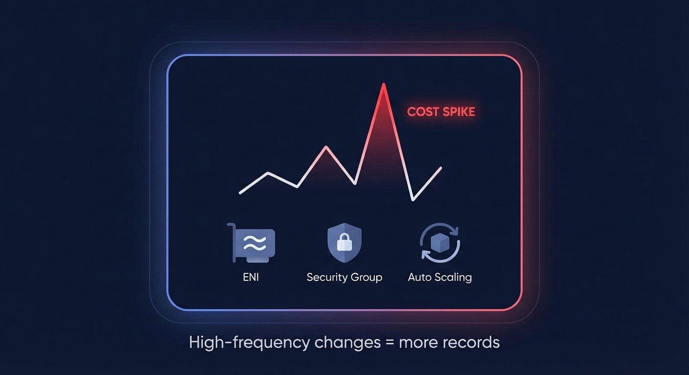 AWS Config cost spike