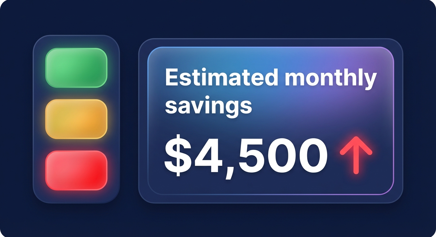 Stoplight cost priorities