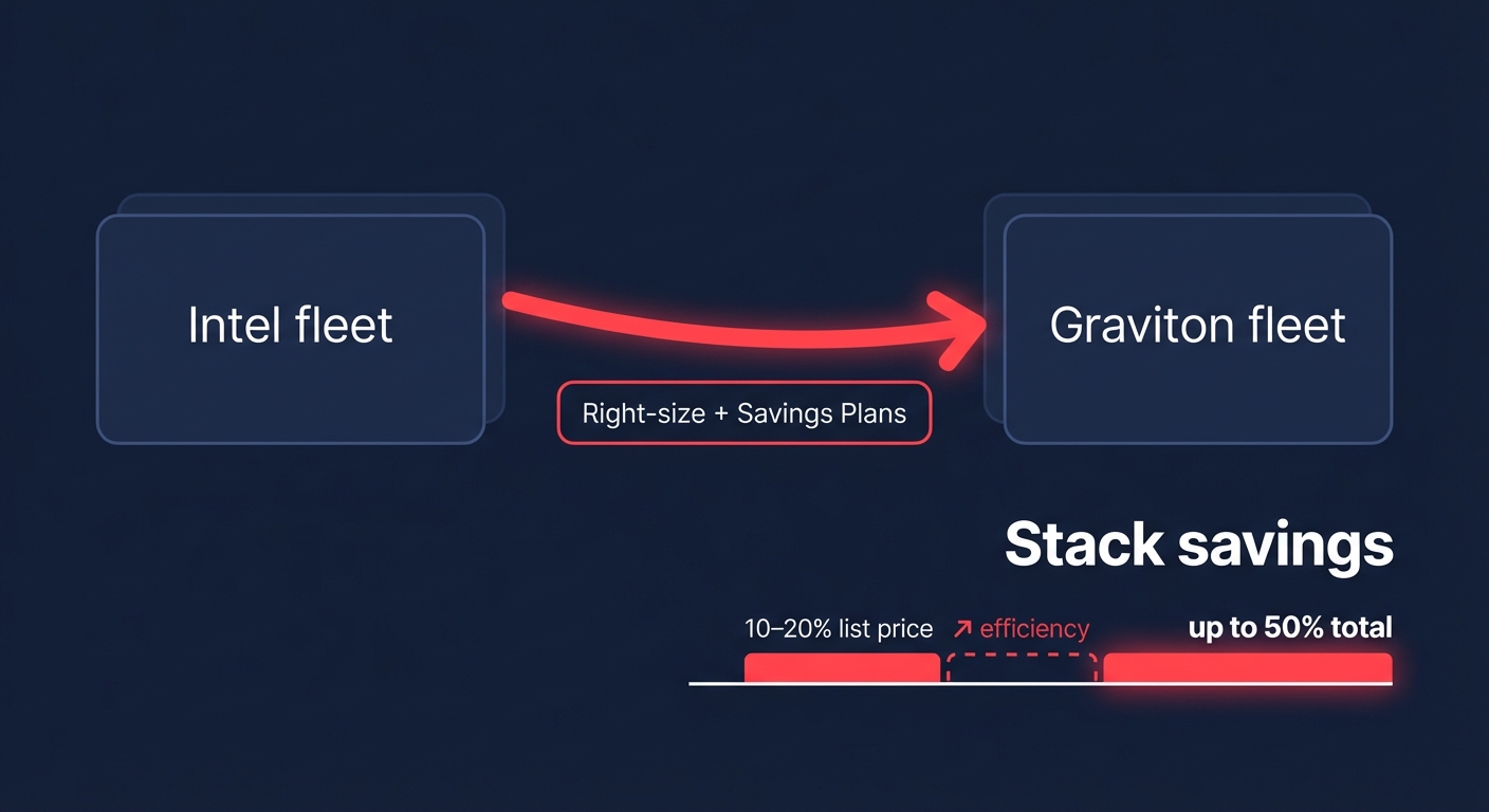 Migration ROI savings diagram